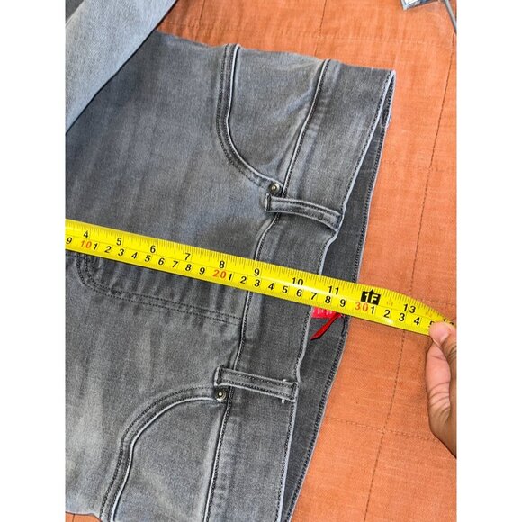 SPANX Charchoa High risel Distressed Frayed Hem Skinny Women's Jeans Size M - Picture 9 of 11